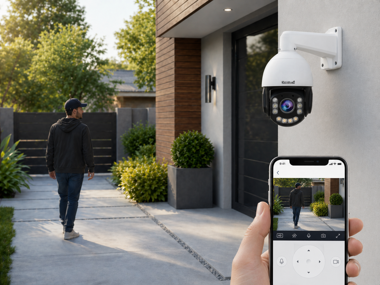 Remote app access camera