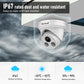 JideTech 8MP Dual Lights POE Vollfarb-Nachtsicht-Dome-LP-Kamera (DM04-8MP) 