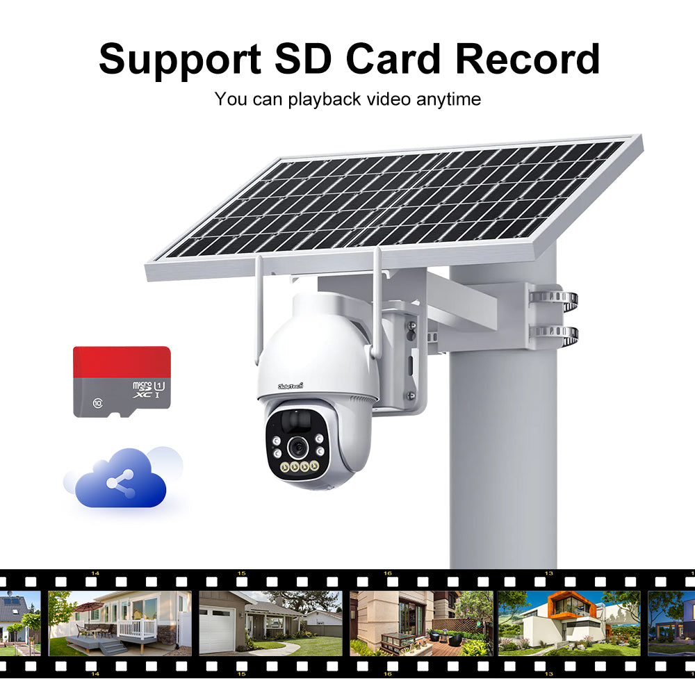 JideTech Daul Modell 4G Solar-PIR-Kamera (S1-4G(PIR)) 