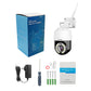 JideTech 3.5inch 10X 5MP 4G (Red & Blue Alert ) PTZ Camera  (Q7-10X-5MP4G)