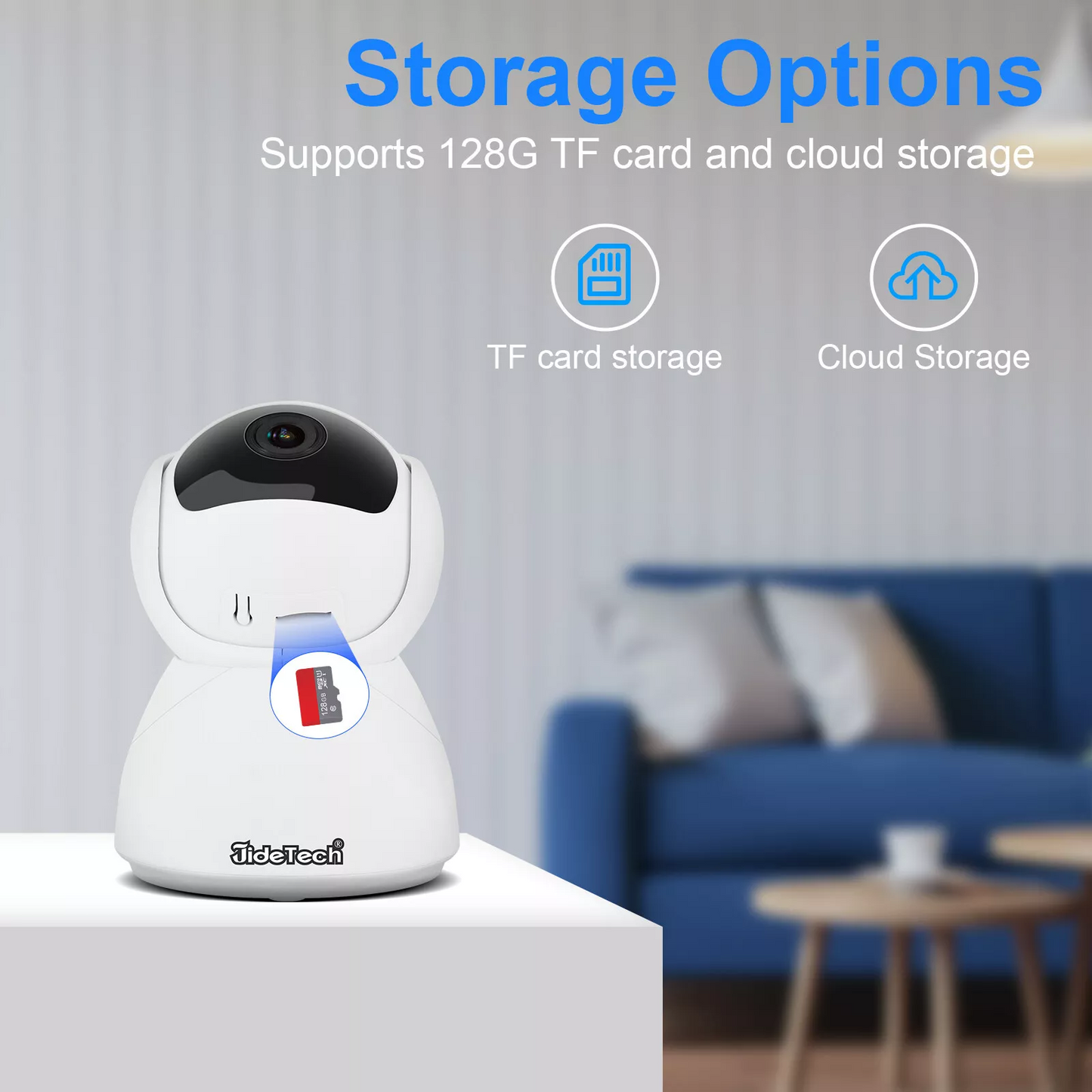 JideTech 1080P WiFi Indoor  Security Camera (D1-2MPW)