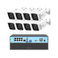 JideTech 5MP/8MP 8-Kanal PoE CCTV-Kamerasystem mit NVR (NK2-8H-5MP) 