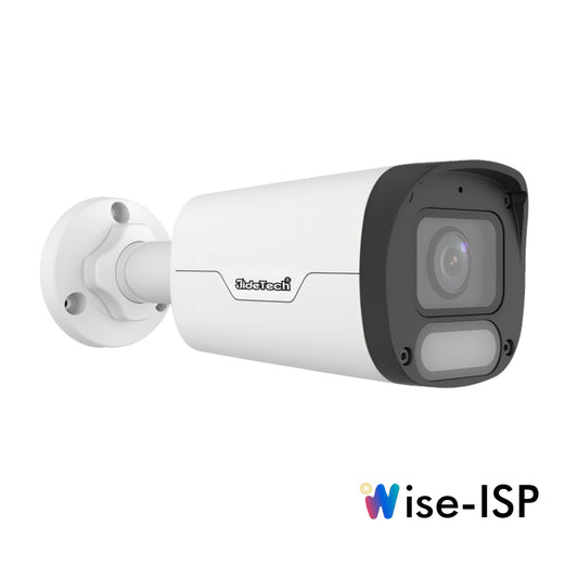 JideTech 8MP ColorHunter Wise-ISP Warm Light Bullet Netzwerkkamera (BL2318-8MP) 