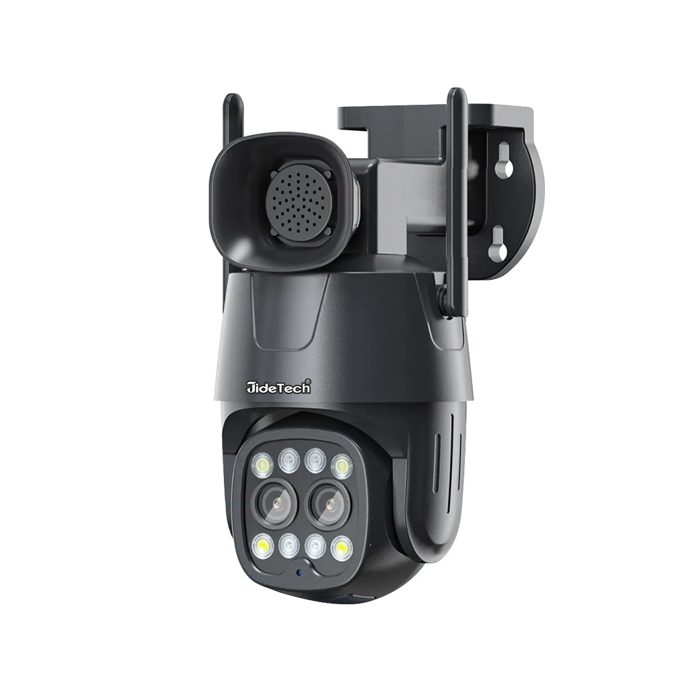 JideTech 8MP Dual Lens 4G Wi-Fi PTZ-Kameras (Q4-8MP4G) 