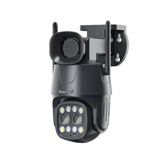 JideTech 8MP Dual Lens 4G Wi-Fi PTZ Cameras (Q4-8MP4G)