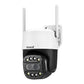 JideTech Dual Lens 4G Wi-Fi PTZ-Kameras (Q2-2-2MP4G) 