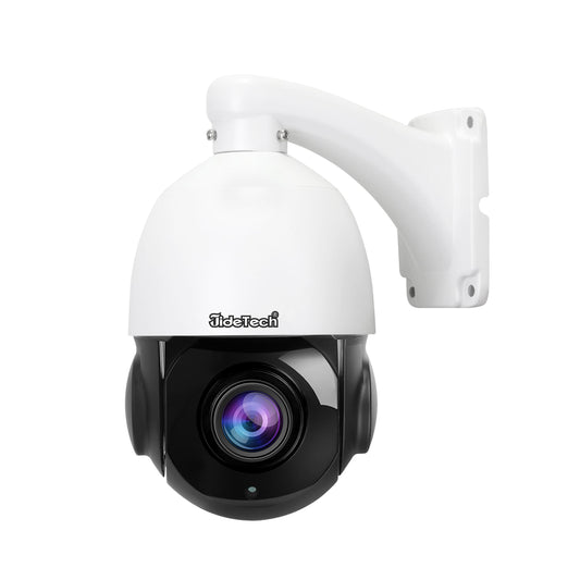 JideTech 5MP POE 20X Optical Zoom PTZ IP Security Camera Waterproof IP66 (P2-20X-5MP))