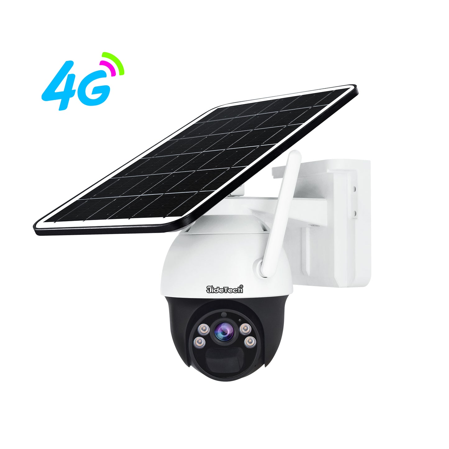 JideTech 4G 4MP Mini Solarbetriebene Humanoid-Tracking-Kamera (S5-4MP4G) 