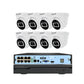 JideTech 5MP/8MP 8-Kanal PoE Sicherheitskamerasystem IP-Kamera NVR-Kits (NK5-8H-5MP)