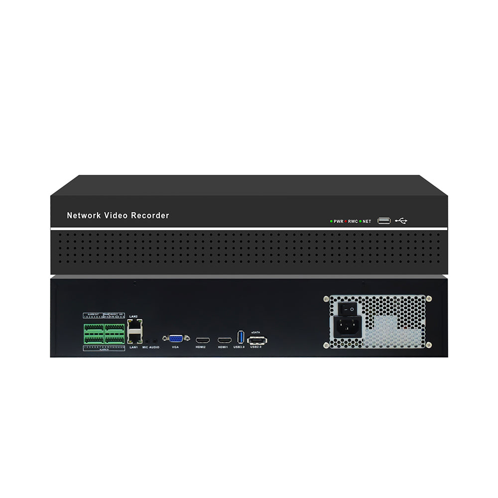 JideTech 64CH Professioneller Netzwerk-Videorekorder (MN3264B) 