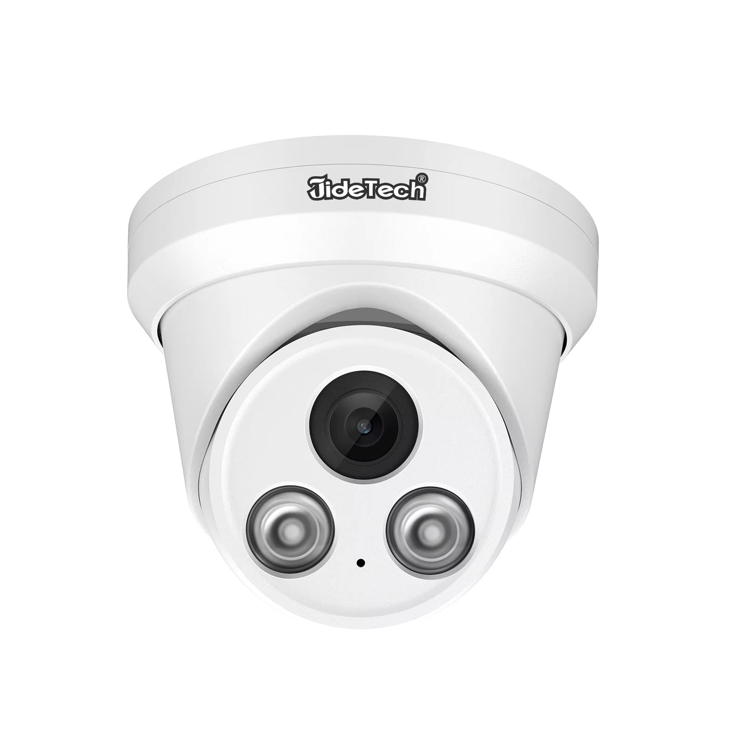 JideTech 8MP Dual Lights POE Vollfarb-Nachtsicht-Dome-LP-Kamera (DM04-8MP) 