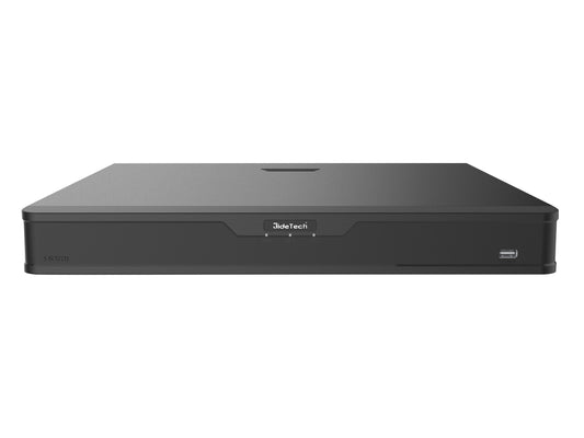 JideTech 2 HDDs 8-ch 8 PoE 1U Network Video Recorder（MN302-08P-AI）