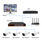 JideTech 5MP/8MP 16-Kanal PoE-Sicherheitskamerasysteme mit NVR (NK2-16H-5MP) 