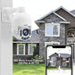 JideTech Outdoor PTZ PoE Sicherheitskamera, HD 5MP IP-Kamera mit automatischer Verfolgung und 5-fachem Zoom 