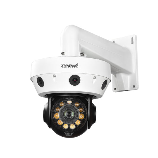 JideTech 25MP(5*5MP) Panoramic Smart Linkage Multi-tasking High speed PTZ Camera(P23)