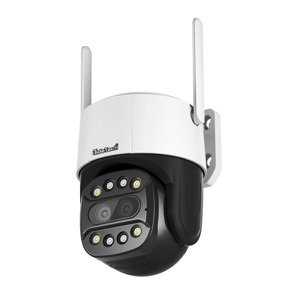 JideTech Dual Lens 4G Wi-Fi PTZ-Kameras (Q2-2-2MP4G) 