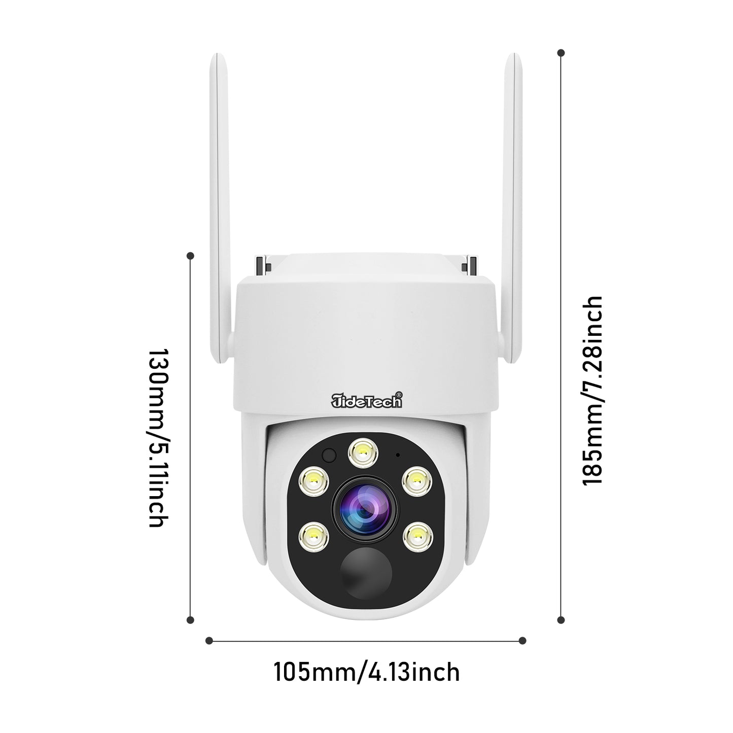 JideTech 4G 4MP Mini-Solar-IP-Kamera (S7-4MP4G) 