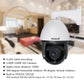 JideTech 5MP/8MP PoE 30X Zoom 8-Zoll PTZ-Kamera wasserdicht (P4-30X-5MP)