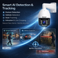 JideTech 8MP 36X Optical Zoom IR Distance 500M PoE PTZ IP Camera (P22)