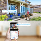 JideTech 4G 4MP Mini Solarbetriebene Humanoid-Tracking-Kamera (S5-4MP4G) 