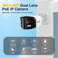 JideTech 180° Weitwinkel-8MP-Dual-Objektivkamera