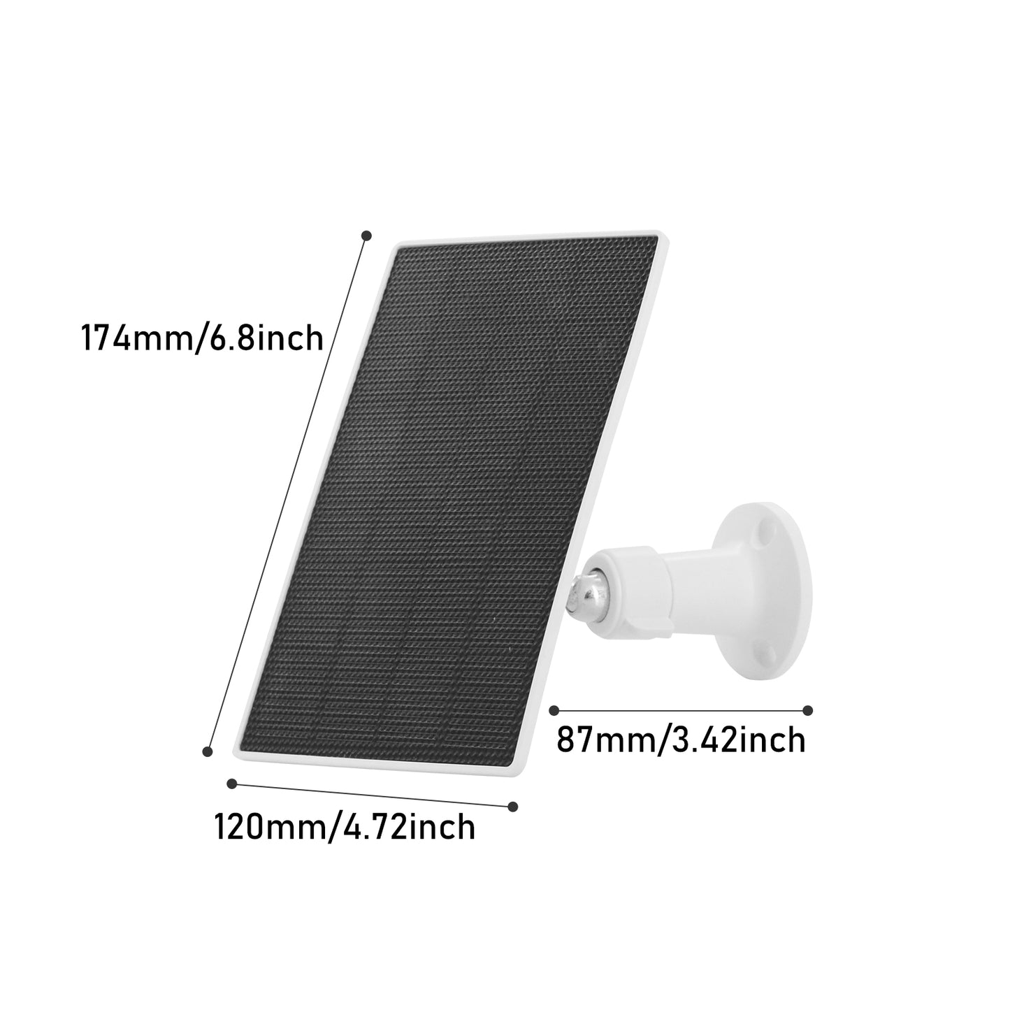 JideTech 4G 4MP Mini-Solar-IP-Kamera (S7-4MP4G) 