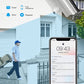 JideTech Outdoor PTZ PoE Sicherheitskamera, HD 5MP IP-Kamera mit automatischer Verfolgung und 5-fachem Zoom 
