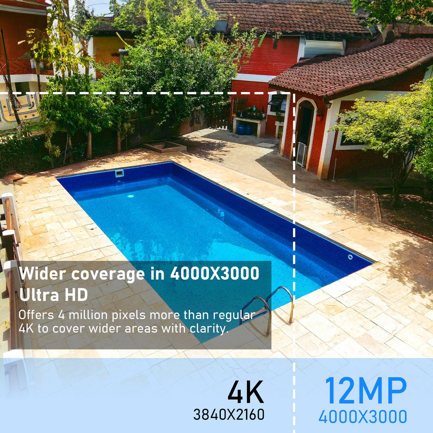 JideTech 5MP/8MP POE Bullet-Kamera Outdoor-IP-Kamera (BC5V-5MP) 