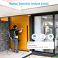 JideTech 5MP POE Bullet IP-Sicherheitskamera mit Nachtsicht, wasserdicht IP66 (BC1-5MP) 