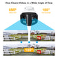 JideTech 180° Weitwinkel-8MP-Dual-Objektivkamera