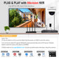 JideTech 5MP/8MP PoE Dome PTZ Camera 5X Zoom Auto Tracking Compatible HIKVISION (P1 PLUS-5X-5MP/8MP)