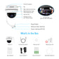JideTech 5MP / 8MP 5X Optical Zoom WiFi PTZ Security Camera with Auto Tracking (P1 PLUS)