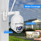 JideTech 5MP/8MP PTZ WiFi Camera Outdoor 5X Optical Zoom Camera with Auto-Tracking Camera