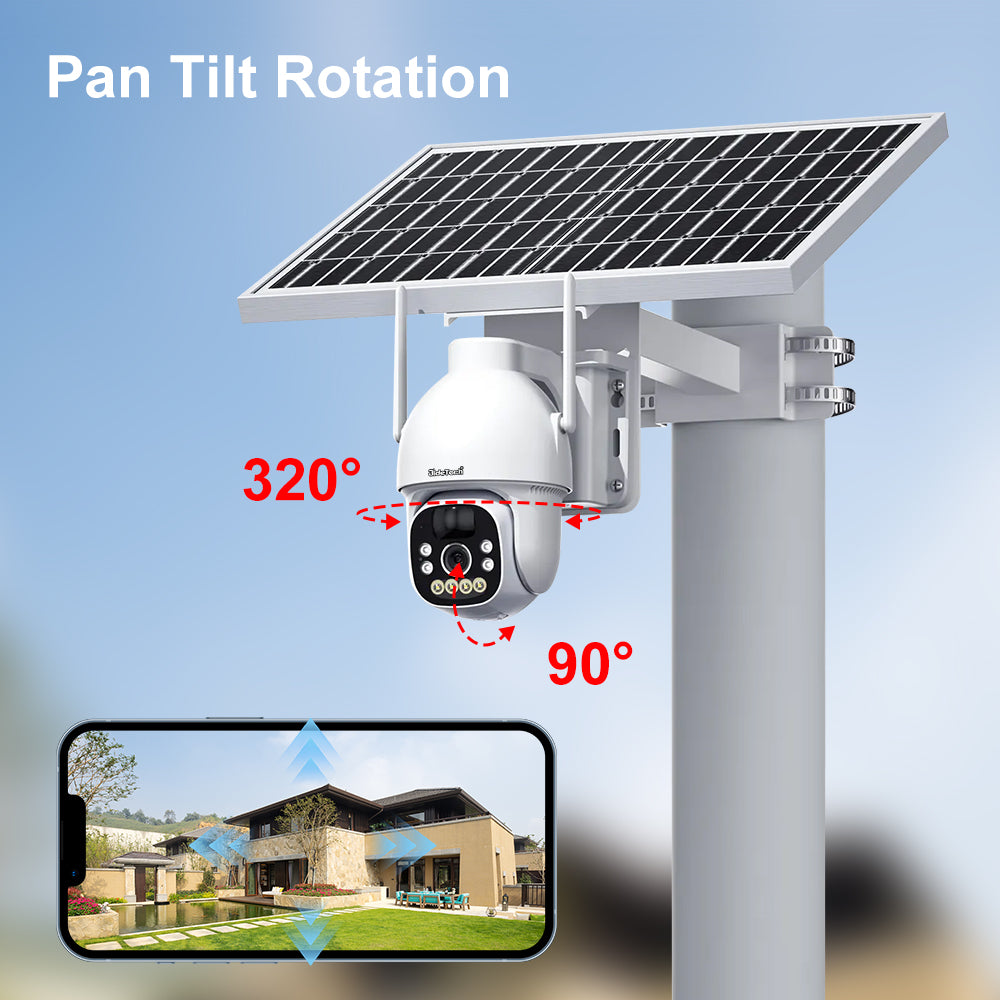 JideTech Daul Modell 4G Solar-PIR-Kamera (S1-4G(PIR)) 