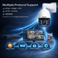 JideTech 8MP 36X Optical Zoom IR Distance 500M PoE PTZ IP Camera (P22)