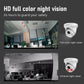JideTech 8MP Dual Lights POE Vollfarb-Nachtsicht-Dome-LP-Kamera (DM04-8MP) 