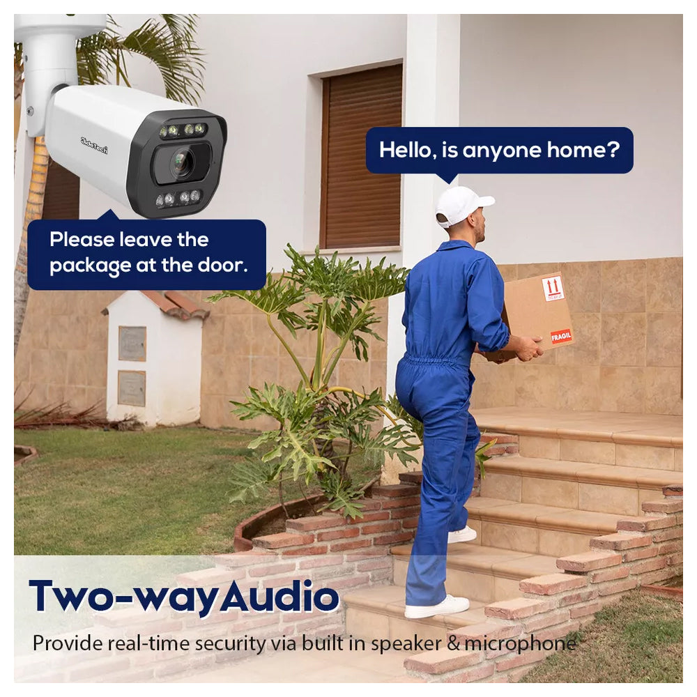 JideTech 12MP 5X Zoom PoE Bullet IP Camera (BC2V-12MP)