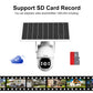 JideTech 3MP AOV 4G Solar PTZ Camera  (A1-3MPW4G)