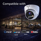 JideTech 5MP/8MP Wise-ISP PoE IP Dome Camera (DM15)