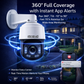 JideTech 8MP 30X Optical Zoom Absolute Positioning PoE PTZ IP Camera (P7-30X-8MP)