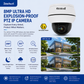 JideTech P1 Plus 8MP 5X Optical Zoom Dome PoE PTZ IP Camera with Auto Tracking