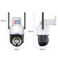 JideTech 3.5inch 5X Zoom WiFi (Red & Blue Alert ) PTZ Camera  (Q6-5X-8MPW)
