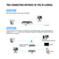 JideTech 8MP Dual Lights POE Vollfarb-Nachtsicht-Dome-LP-Kamera (DM04-8MP) 