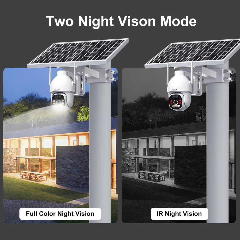 JideTech Daul Modell 4G Solar-PIR-Kamera (S1-4G(PIR)) 