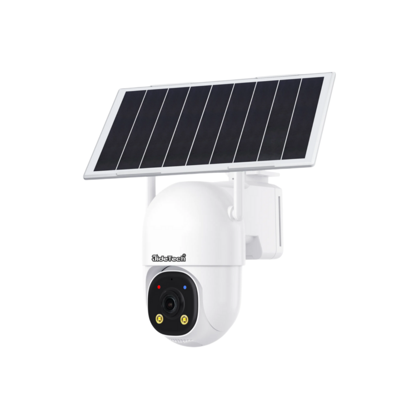 JideTech 3MP Solar 4G LTE Security Camera Outdoor, Always-On Video AOV PTZ Camera (D4-3MP)
