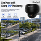 JideTech 8MP 10X Zoom (Hybrid zoom) PoE Dome PTZ IP Camera (P1 PLUS)