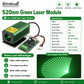 JideTech LC005 Dual Green & Blue Laser Thermal PTZ Camera | 640×512, 35mm, IP66