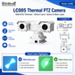 JideTech LC005 Dual Green & Blue Laser Thermal PTZ Camera | 640×512, 35mm, IP66