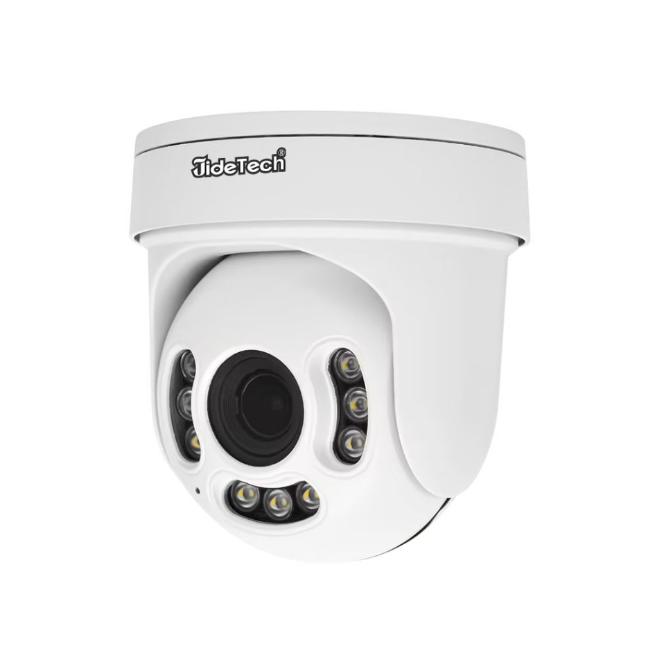 JideTech 8MP Dome IP-Kamera POE Sicherheits-PTZ-Kamera (P1 Plus-5X-8MP)