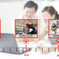 JideTech 3MP 8CH Drahtlose IP-Kamera mit HD Slim 10,1 Zoll 1x 8CH 1080P All-in-One-Bildschirm-Host (NK4-8H-3MPW-QD) 